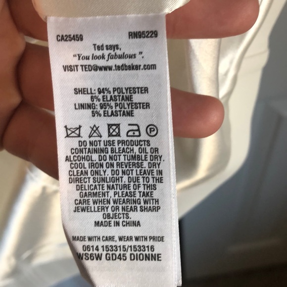 NWT Ted Baker Dress | TB Size 2 (US 6) - Picture 6 of 6